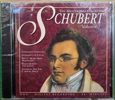 Franz Schubert Schubert Volume 7 Audio Music CD Album Classical, Romantic