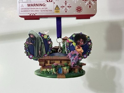 Disney Sketchbook Ornament Encanto Ear Hat Light Up Bruno Camilo Dolores Antonio