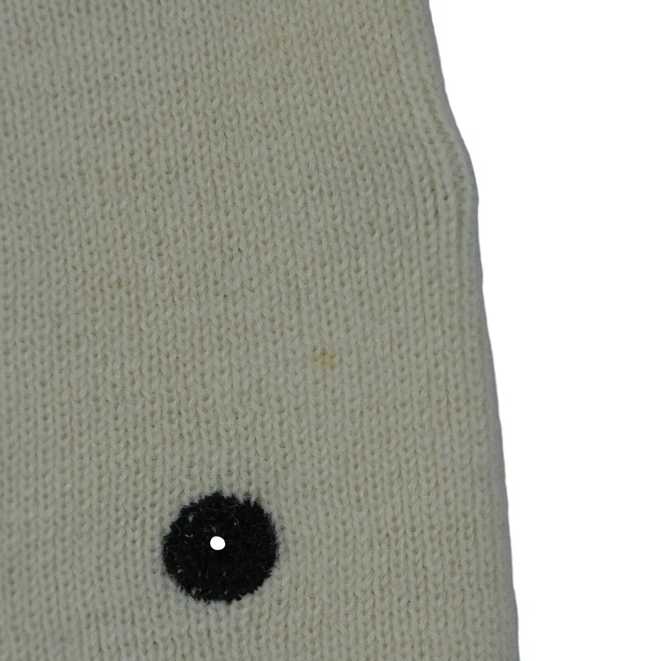 Suéter Christian Dior Mujer M Off White Crema Pret A Porter Lunares Agujero Foto 3 de 4