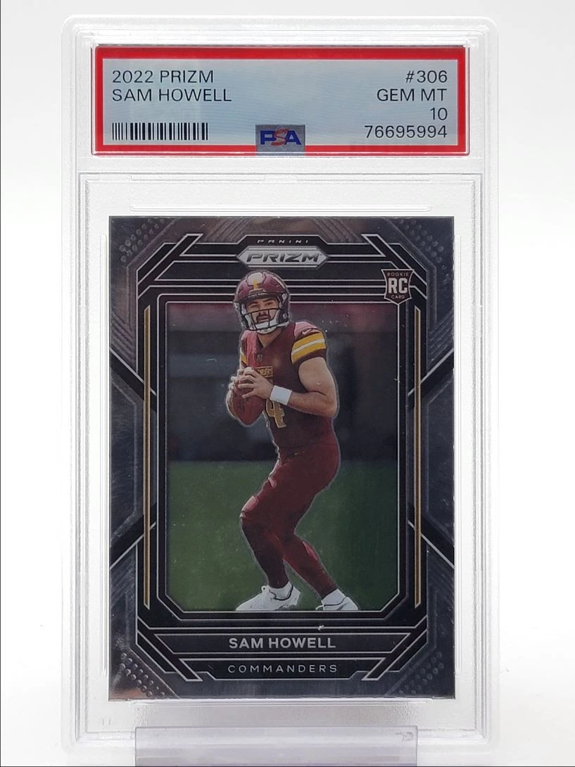 Sam Howell trading card