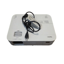 NEC NP-M283X DLP Projector 3000 ANSI Lumens XGA HDMI Remote White