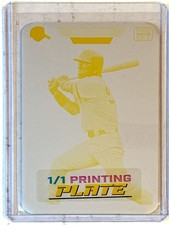 Hideki Matsui 2024 Leaf Collective 1989 Pro Set Yellow Printing Plate 1/1