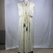 Liverpool Los Angeles Women's Dolman Sleeve Midi Dress Smocked Waist Size Small