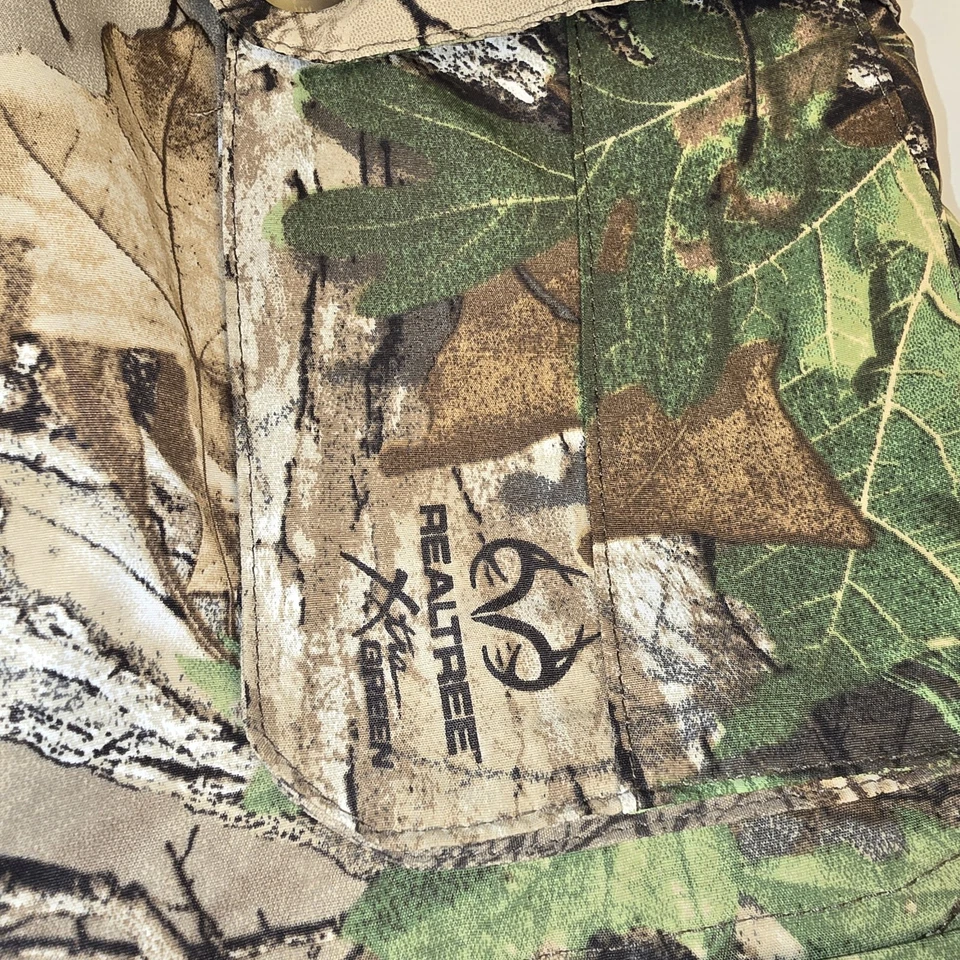 Game Winner Realtree Green Convertible Camo Hunting Pants Youth Large Turkey - Image 2 of 4