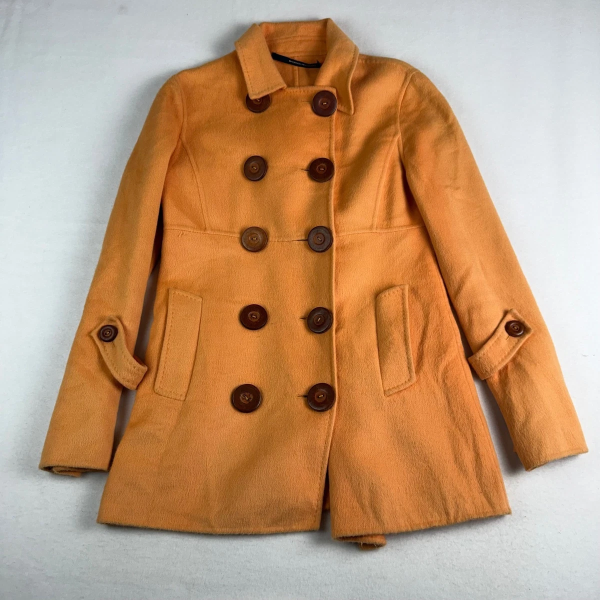 Angora Outer Shell Coats, Jackets & Vests Pea Coat for Women for  display picture 1