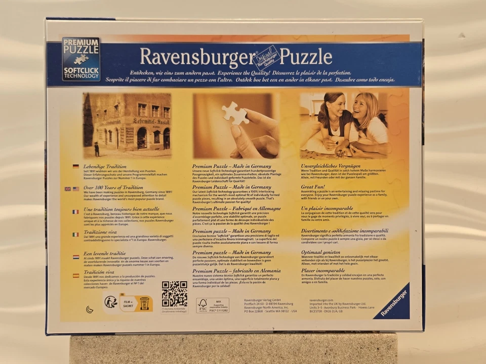 Puzzle 750 Pieces Ravensburger Riverside Livingroom 2020 Woods Mountains Fire - Image 3 of 4
