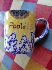 Poole Pottery Vincent Sunflower Mug '95