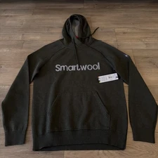 Smartwool Merino Cotton North Woods Green Hoodie
