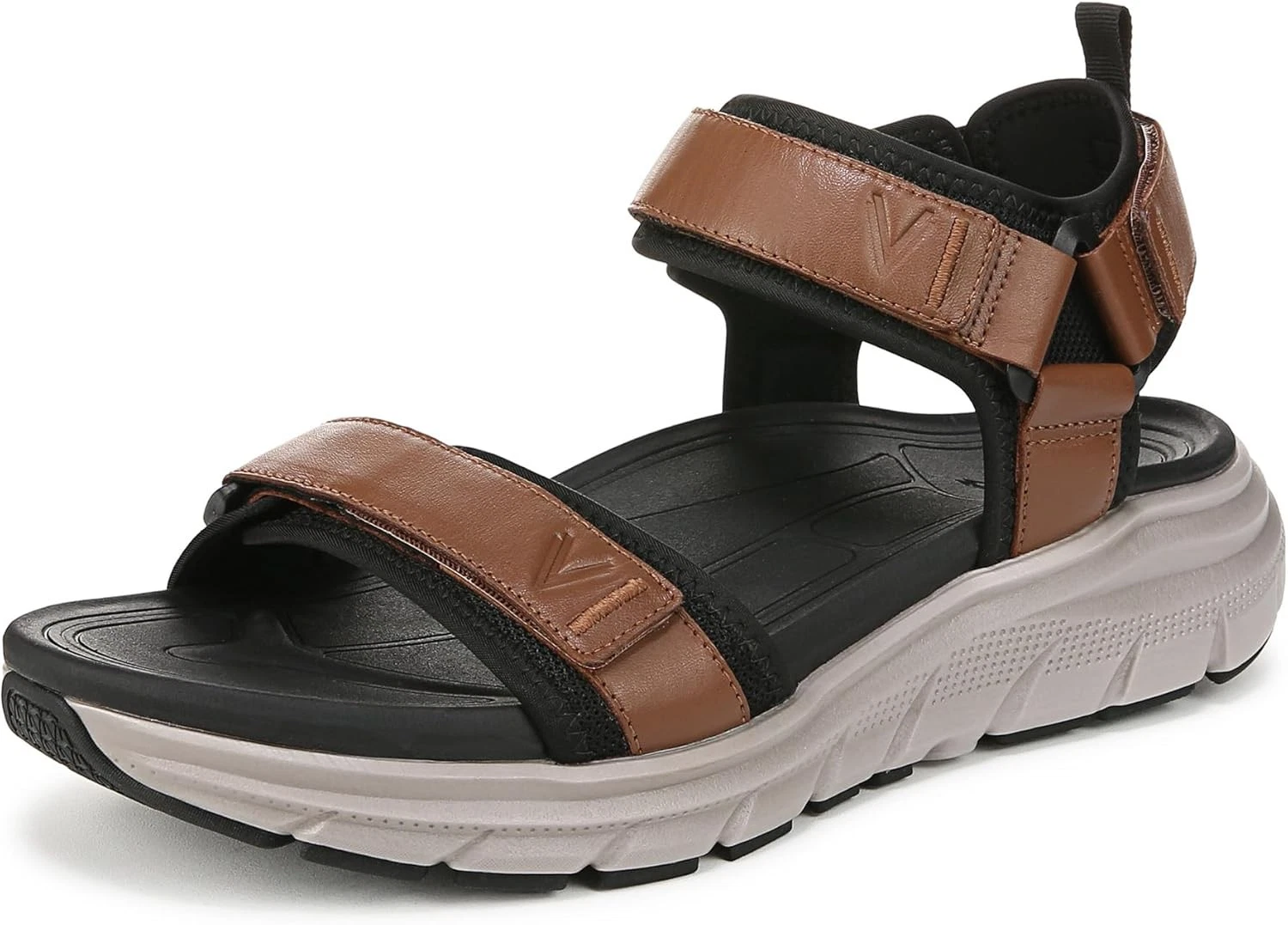 Vionic Men's Walk Max Wanderer Walking Sandal Hazelnut 7W