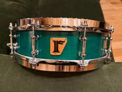 Riddim NK Custom Vintage Maple Poplar 14x4.25 Snare Drum Used