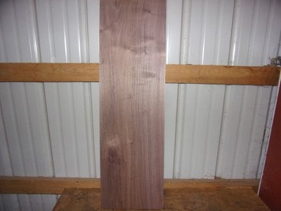 1 PC WALNUT BOARD KILN DRIED LUMBER WOOD LOT C48C  37 1/4''X 11''X 1  1/16'' WIDE