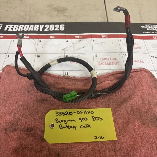 WIRE, BATTERY PLUS LEAD