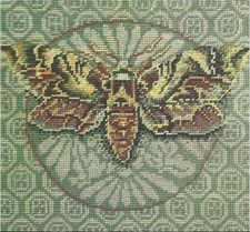 Ehrman HAWKMOTH by KAFFE FASSETT tapestry needlepoint VINTAGE RARE KIT