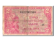 [#302840] Banknote, GERMANY - FEDERAL REPUBLIC, 2 Deutsche Mark, 1948, VF