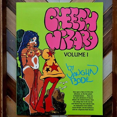 Cheech Wizard #1 by Vaughn Bode VF (2001 Fantagraphics) Vol.1 Classic Art Book
