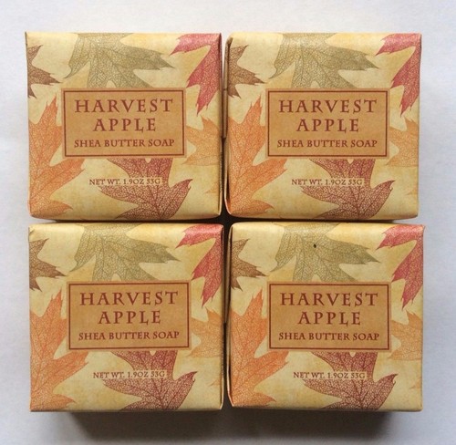 Greenwich Bay Shea Butter FALL AUTUMN Spa Soap, 1.9 oz., Set of 4 Bars! - 第 5/6 張圖片