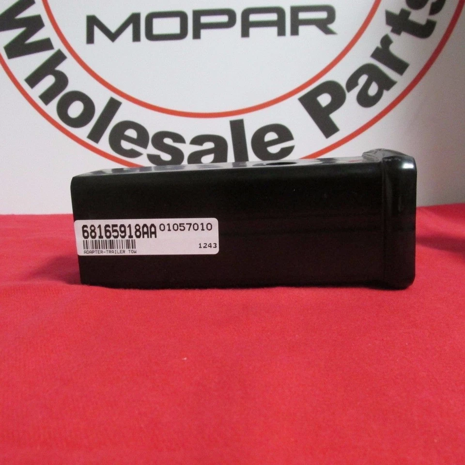 Adaptador de enganche Dodge Ram 2500 3500 de 2 1/2" a 2" NUEVO OEM MOPAR Foto 4 de 4