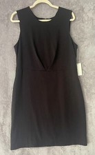 A New Day Dress Women's 14 Minimalist Sexy Black Cocktail Chic Office Siren