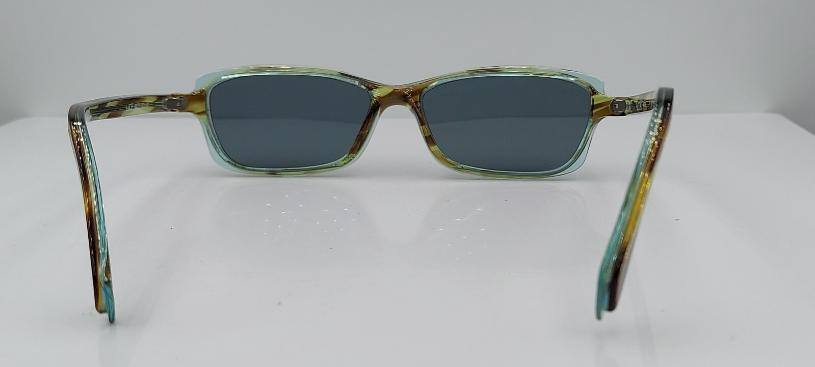 Face A Face Brown Green Rectangular Sunglasses Fr… - image 3