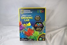 National Geographic Mega Crystal Growing Lab   Grow 6 Vibrant Crystals kit