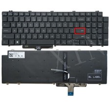 US Backlit Laptop For Dell Latitude 5520 5521 Precision 3560 3561 Keyboard