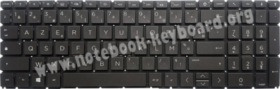 Clavier AZERTY Original HP Pour Modèles 17-ca0041nf, 17-ca0048nf, Etc. - Neuf