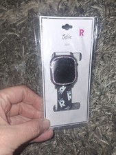 Justice Girls LED Unicorn Letter R WristWatch Adjustable new