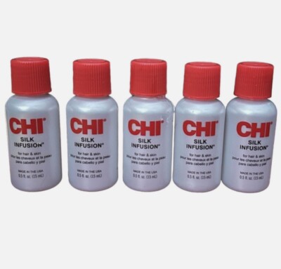Chi Silk Infusion Lot Of 6 For Hair (0.5fl 15ml) Pack Of 6