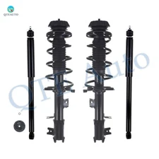Set 4 Front Quick Complete Strut-Coil Spring-Rear Shock For 2007-2013 Suzuki SX4