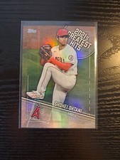 2022 Topps Shohei Ohtani 2021's Greatest Hits Foil #21GH-10 Los Angeles Angels