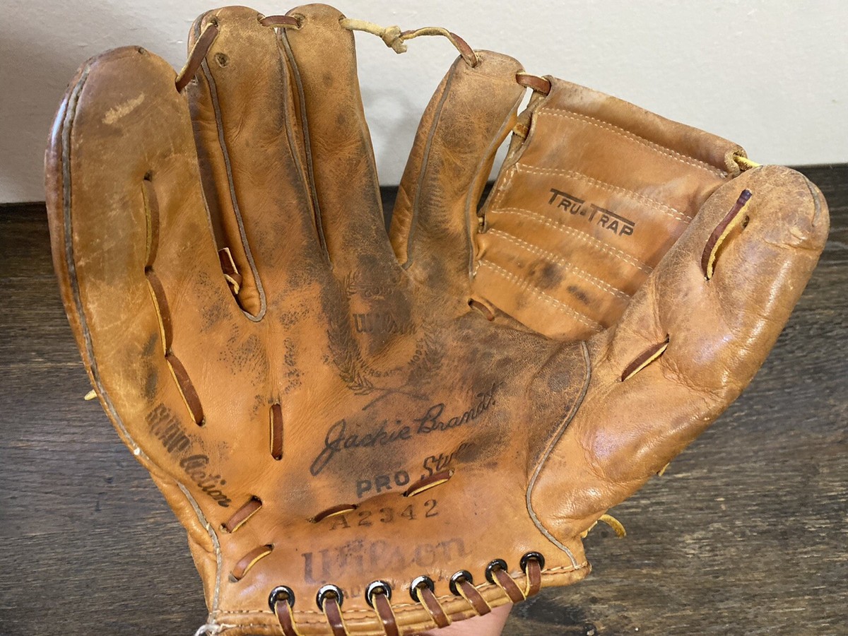 Golden Anniversary Wilson Leather Baseball Glove Jackie Brandt