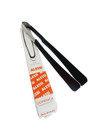 ALESSI Tongs DOMENICA design by Elisa Giovannoni in stainless