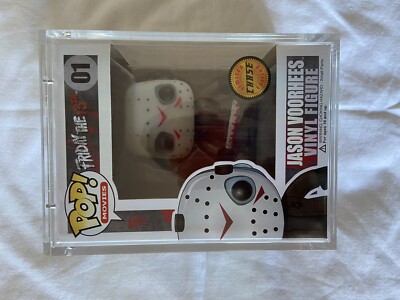funko pop friday the 13th 01 jason voorhdees glow/chase blue