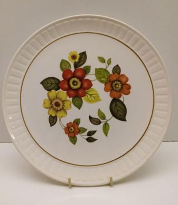 Vintage The Royal Worcester Group Palissy Clovelly Teller 23 cm