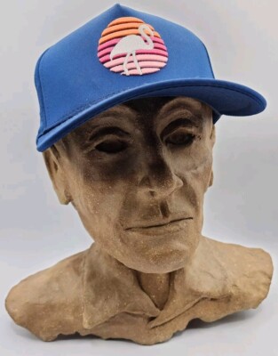 Vowles ハット Waggle Flamingo Snap Back Hats Cap Golf Navy Blue Adjustable