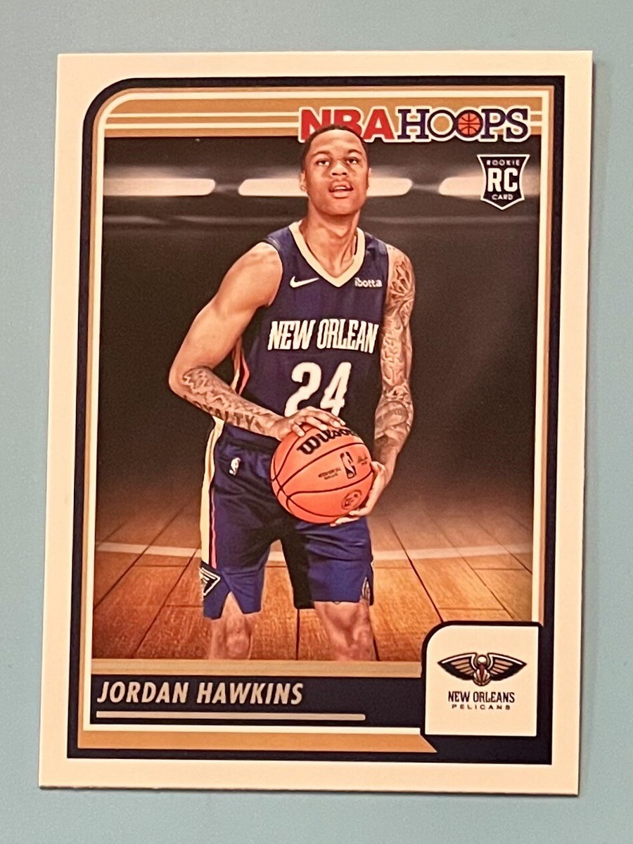 2023-24 Panini NBA HOOPS JORDAN HAWKINS RC Rookie #269 New Orleans 