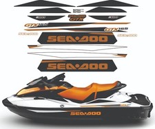 SEADOO GTX 155 2014 Graphics / Decal / Sticker Kit CUSTOM