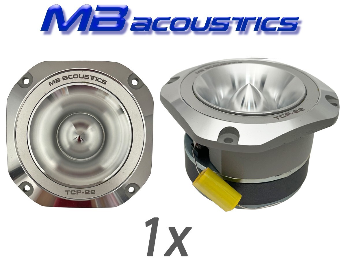 MB Acoustics CP22 replacement 800W 8Ω Bullet Titanium 4