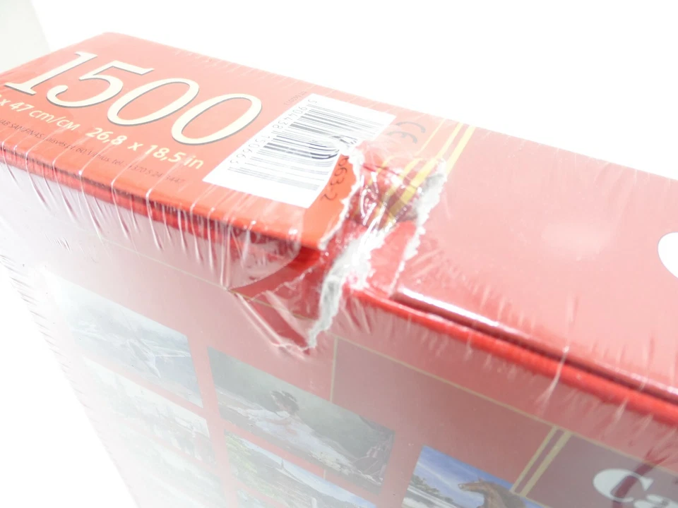 NIB Castorland Puzzle 1500 Pieces Santorini Greece Factory Sealed - Damaged Box - Image 4 of 4