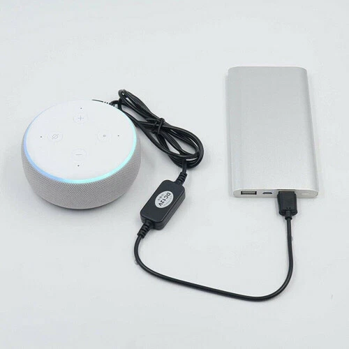 Zasilacz USB Kabel ładujący do linii konwersji routingu Echo Spot i Echo Dot 3.G - Zdjęcie 6 z 6