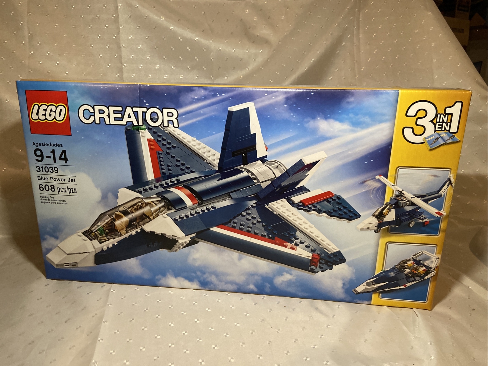 lego creator 31039 blue power jet building kit