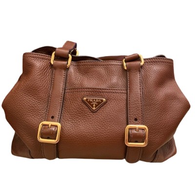 chocolate brown prada bolsa