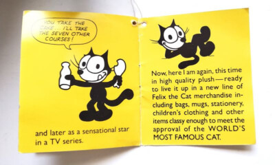 Vintage 1982 Felix The Cat 15