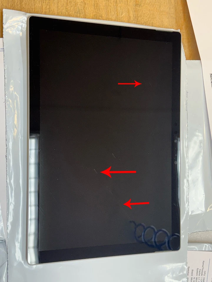 Microsoft Surface Pro 6 12,3-Zoll Tablet i5-8350U 8GB 256GB SSD (Beschreibung!) - Bild 2 von 2