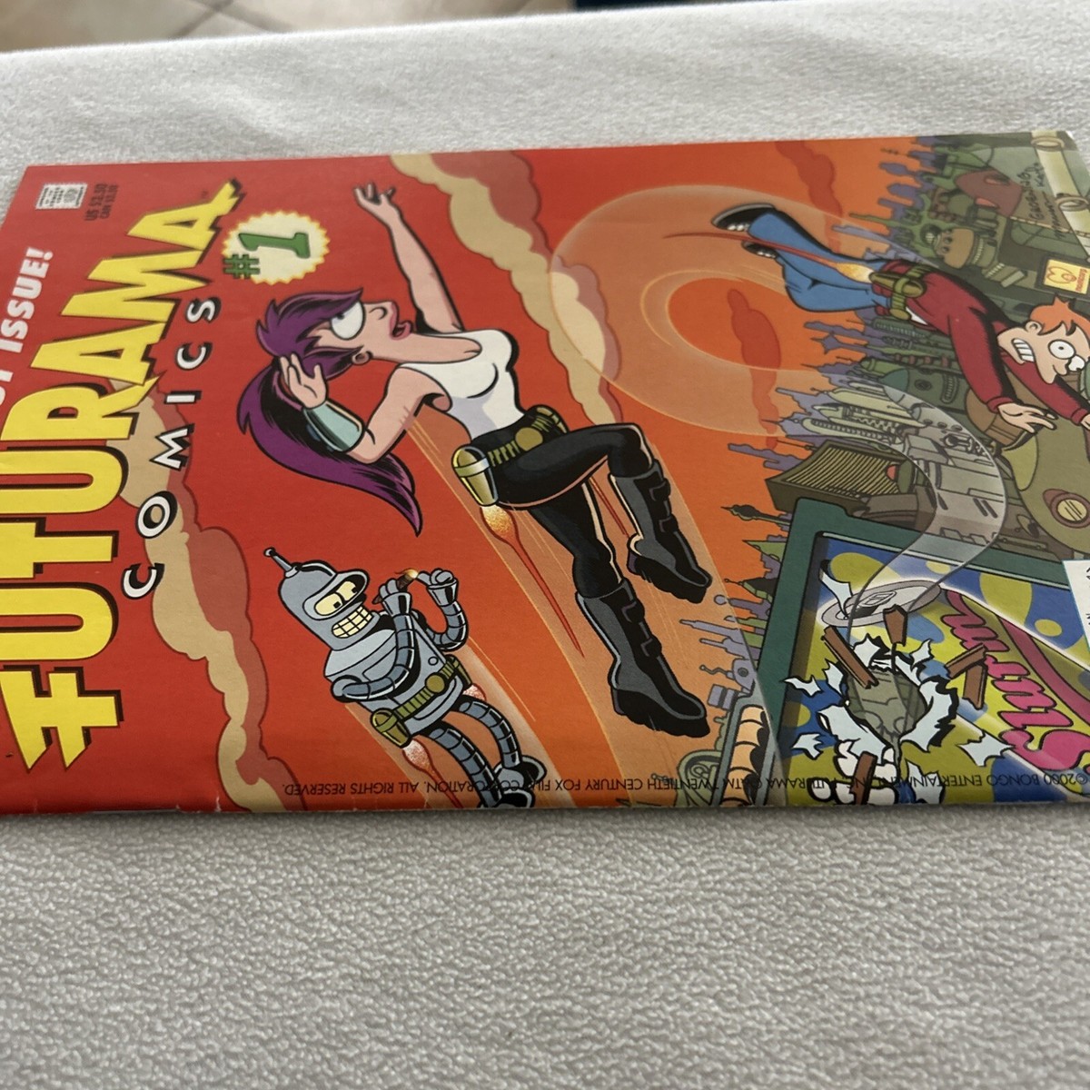 Futurama Comics #1 アメコミ リーフ Futurama #1 Variant ORIGINAL Matt Groening SKETCH +1 CGC SS 9.8