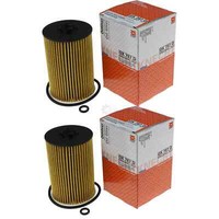 2X Mahle / Knecht ÖLfilter OX 787D Oil Filter