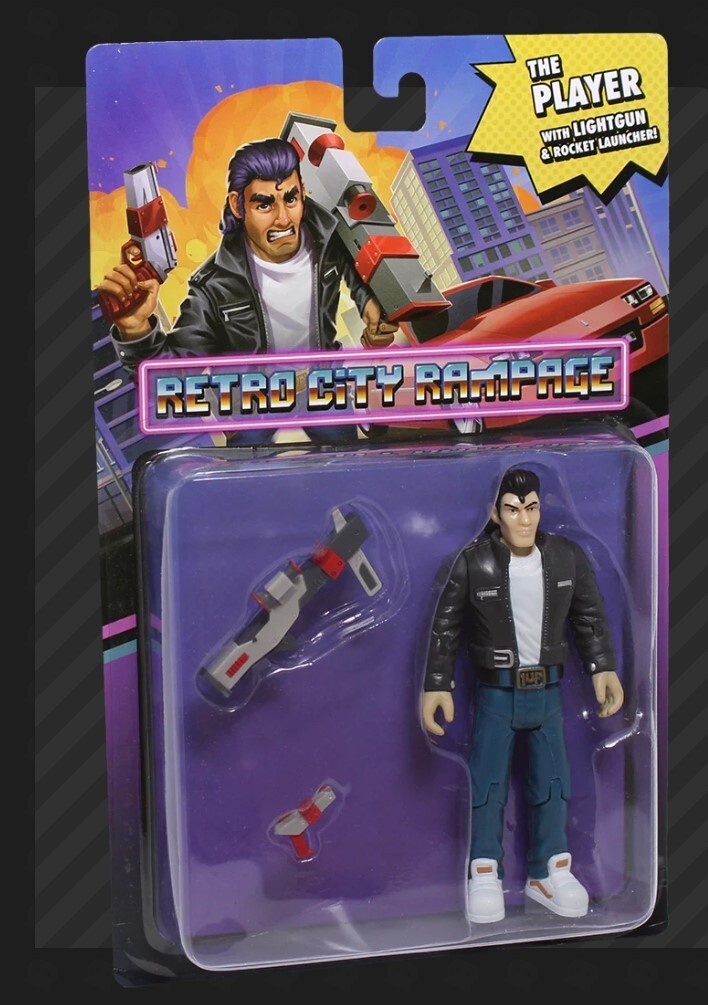 Retro City Rampage The Player Action Figure Toy Vblank