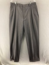 GOLD TRUMPETER BY HART SCHAFFNER MARX SLACKS Mens 36 100 Wool