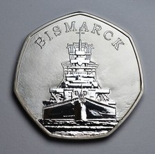 German Battleship BISMARCK Silver Commemorative. Pursuit & Sinking, WW2, Navy