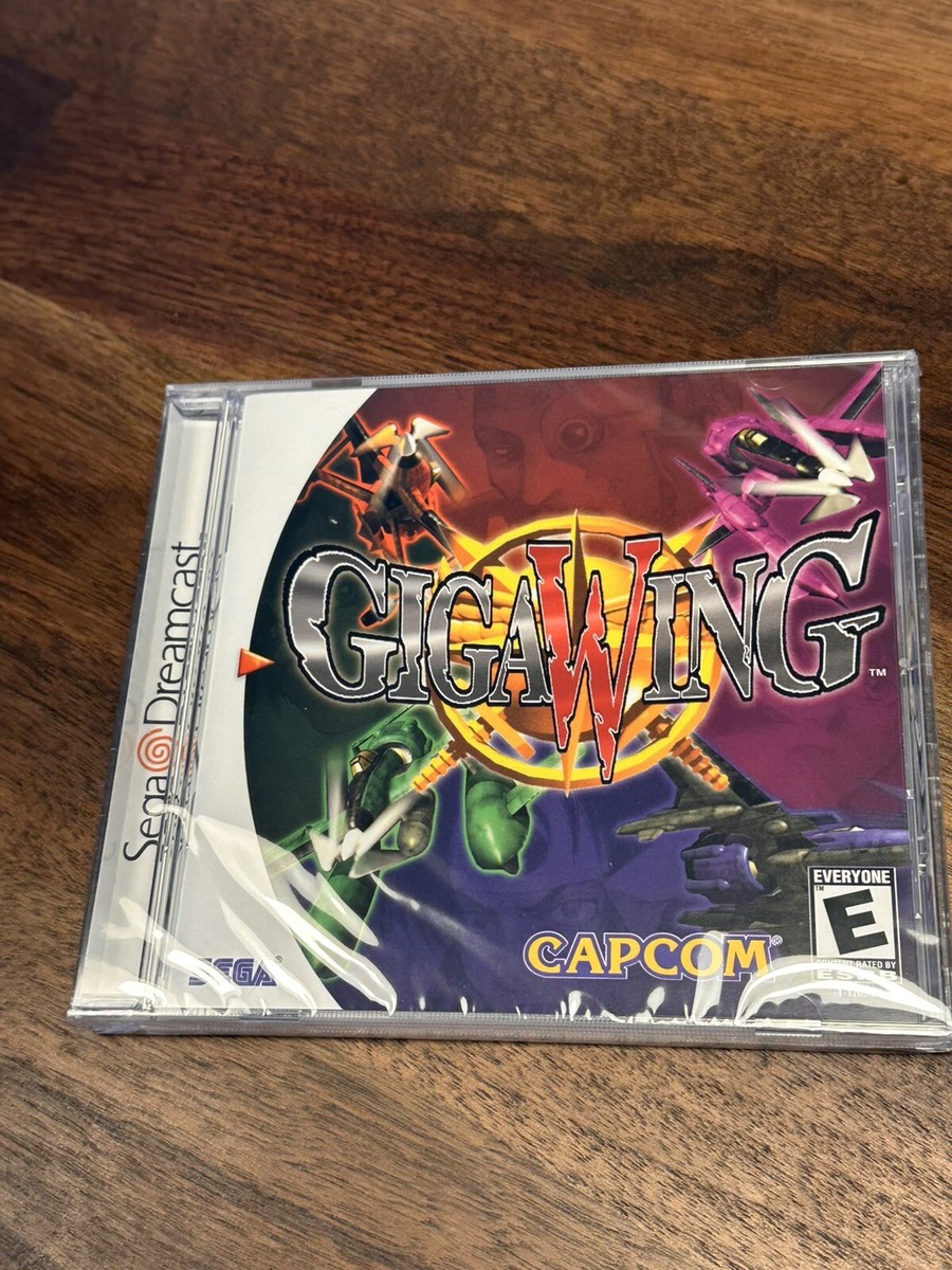 SEGA - ドリームキャスト ギガウイング 1 2 セット 帯はがきあり　Dreamcast Amazon | ギガウイング | ゲームソフト
